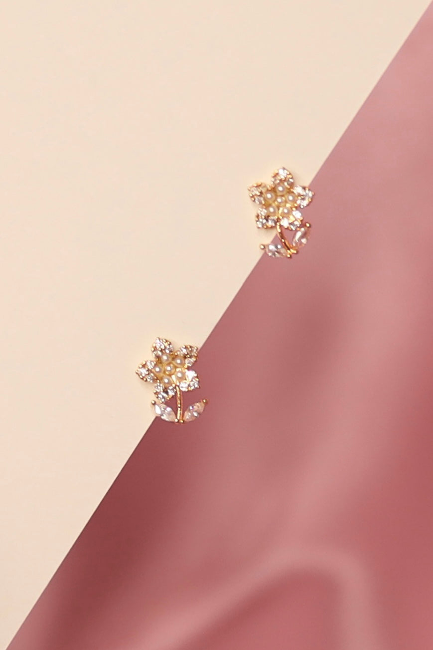 Florecita earrings (Gold)